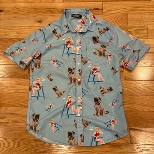 🔥⚾️RSVLT Sandlot Button Down Shirt🏆🧢